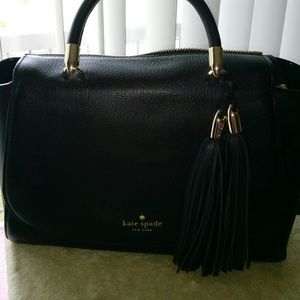 Kate spade longacre court black satchel