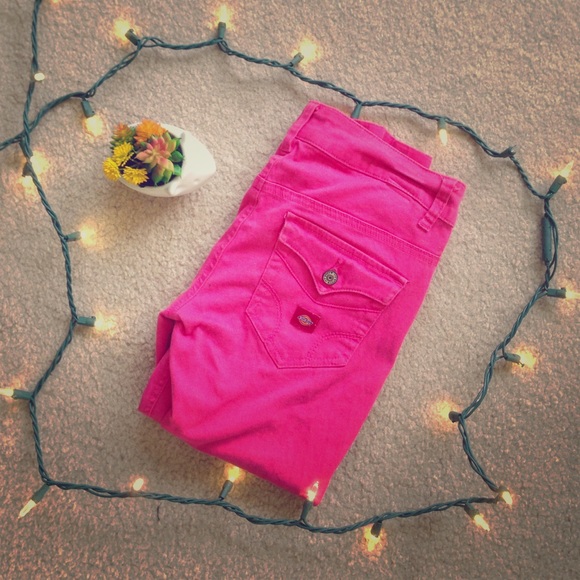 Dickies Pink Capris - Picture 1 of 3
