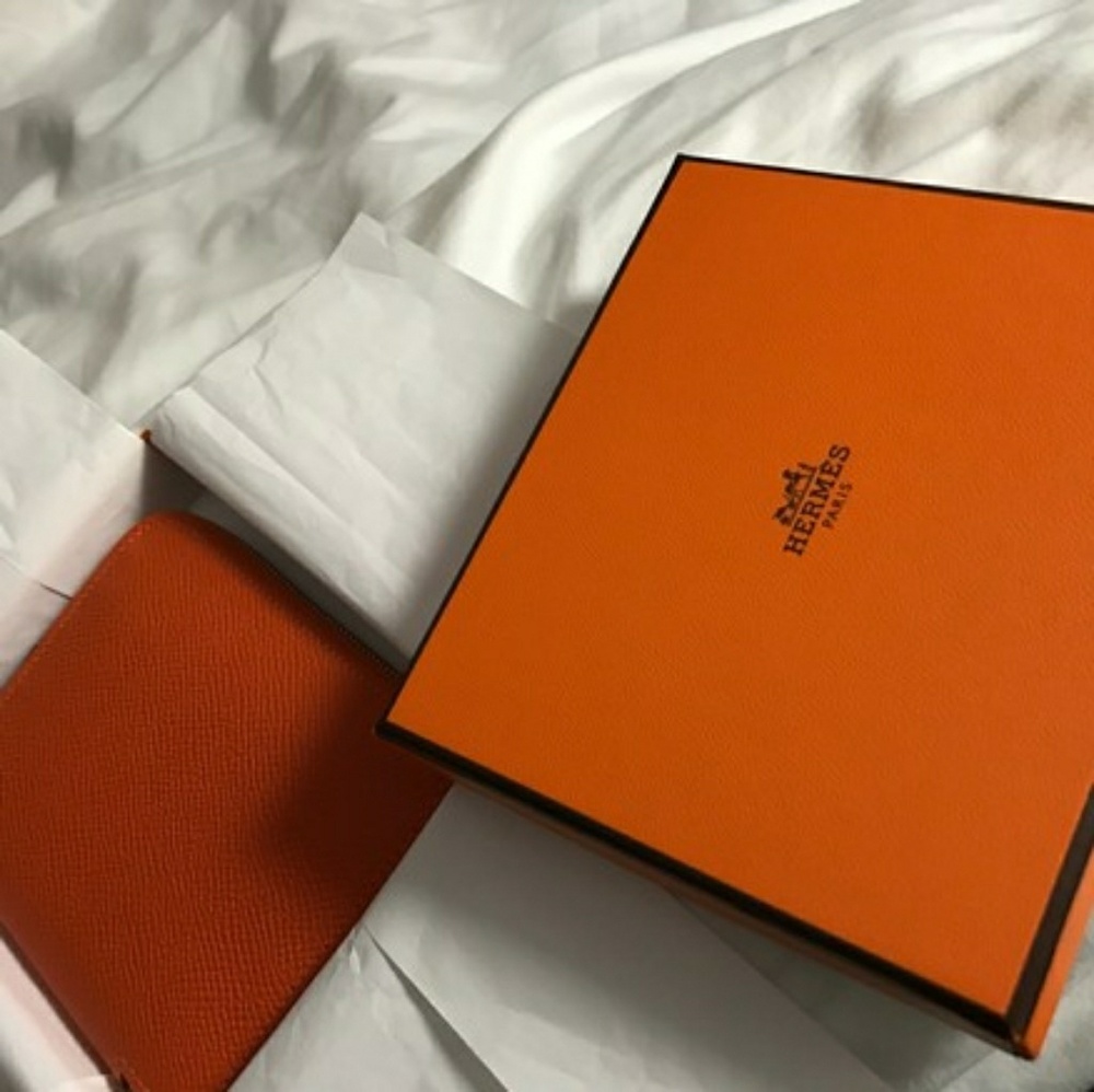 Hermes Silk'in Compact Wallet