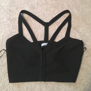 Tobi racerback crop top