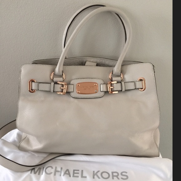 Micheal Kors Rose Gold Handbag - Picture 1 of 4