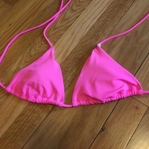 Victoria's Secret hot pick triangle bikini top M