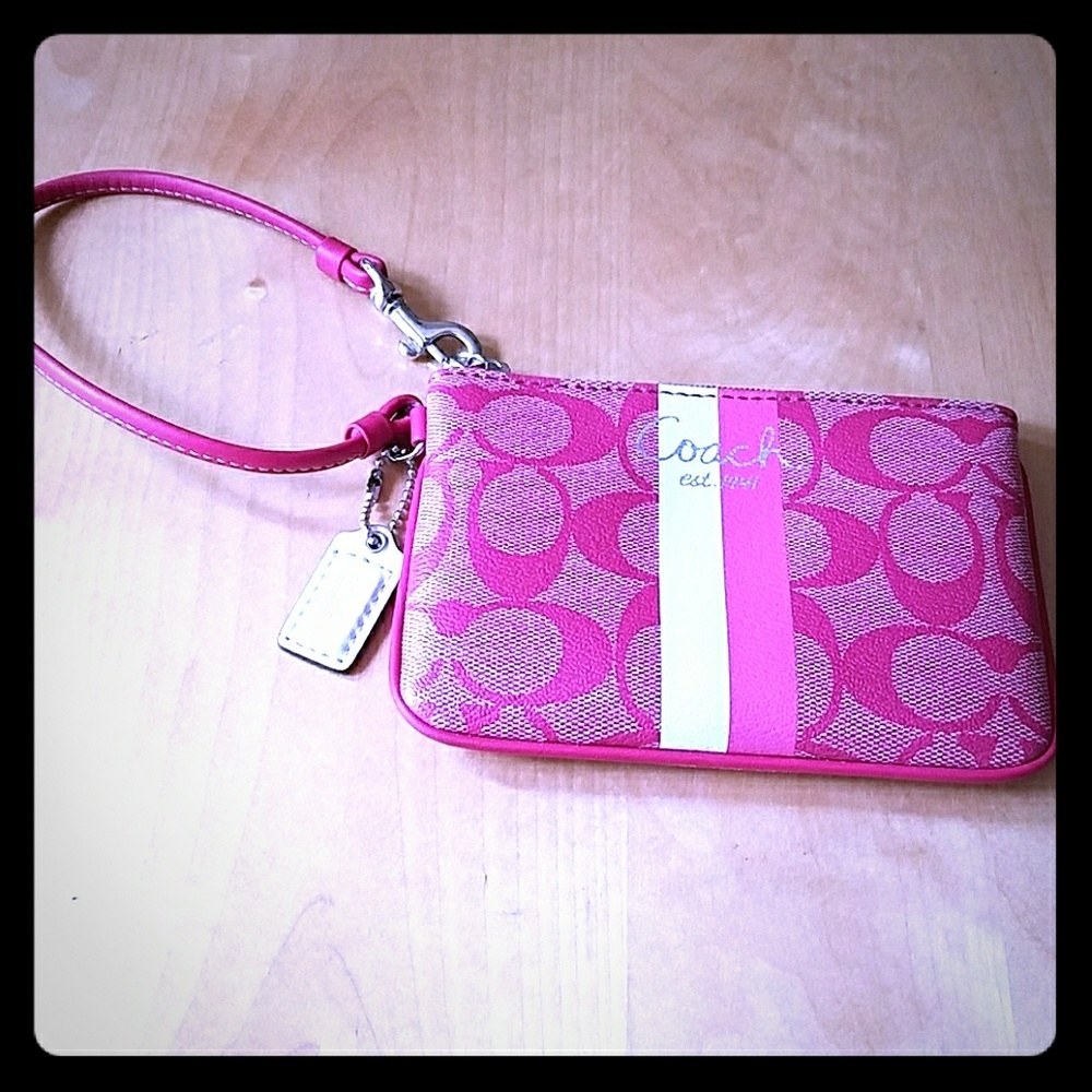 Coach wristlet