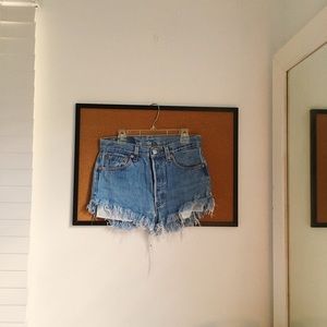 Levi's 501 High Waisted Short