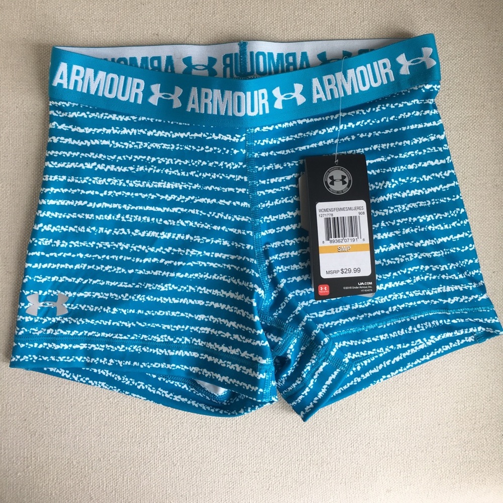 NWT Under Armour heat gear shorts.
