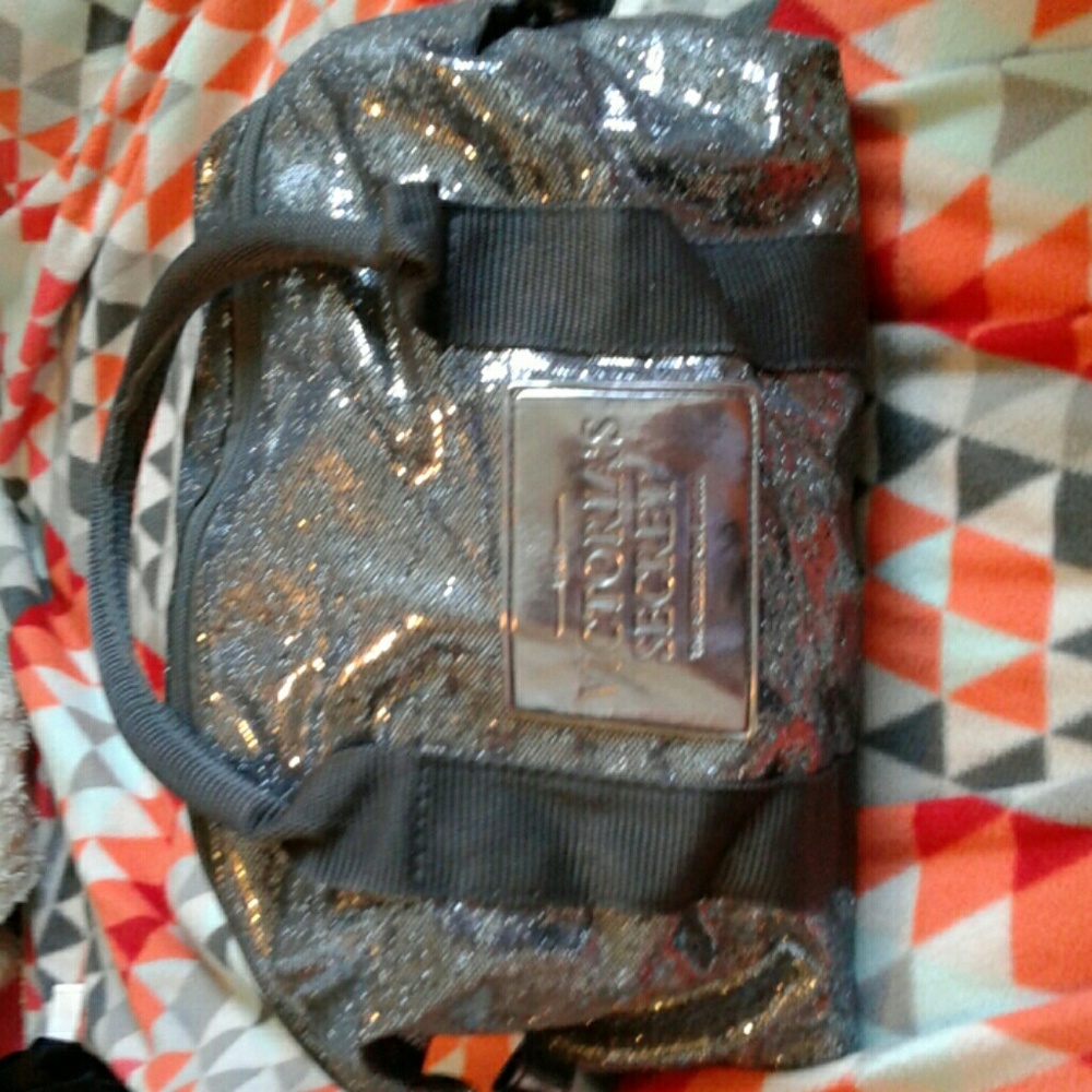 Super cute sparkle  Victoria's secret bag