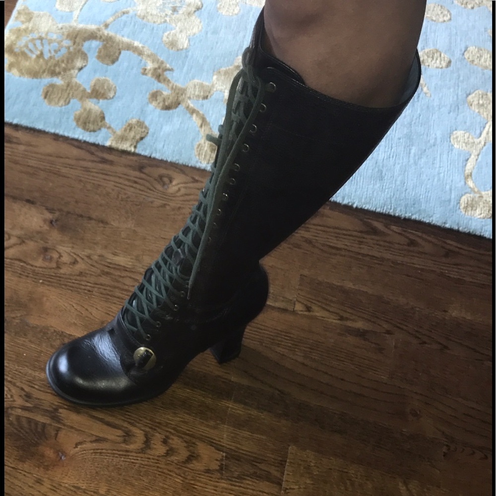 Knee high gorgeous quality leather boots