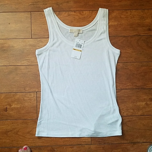 Michael Kors Tops - Michael kors white tank top