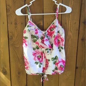 GILLY HICKS floral tank