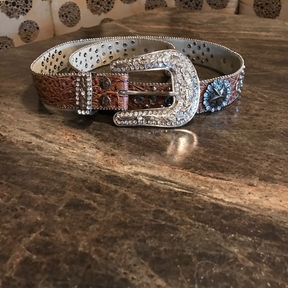 Western Rhinestone Belt