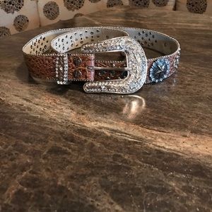 Western Rhinestone Belt
