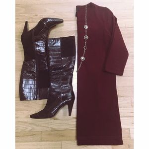 🍂Brown Patch Boots👢