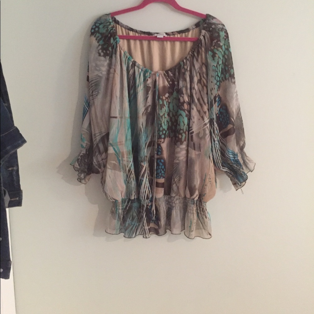 Multicolored tunic