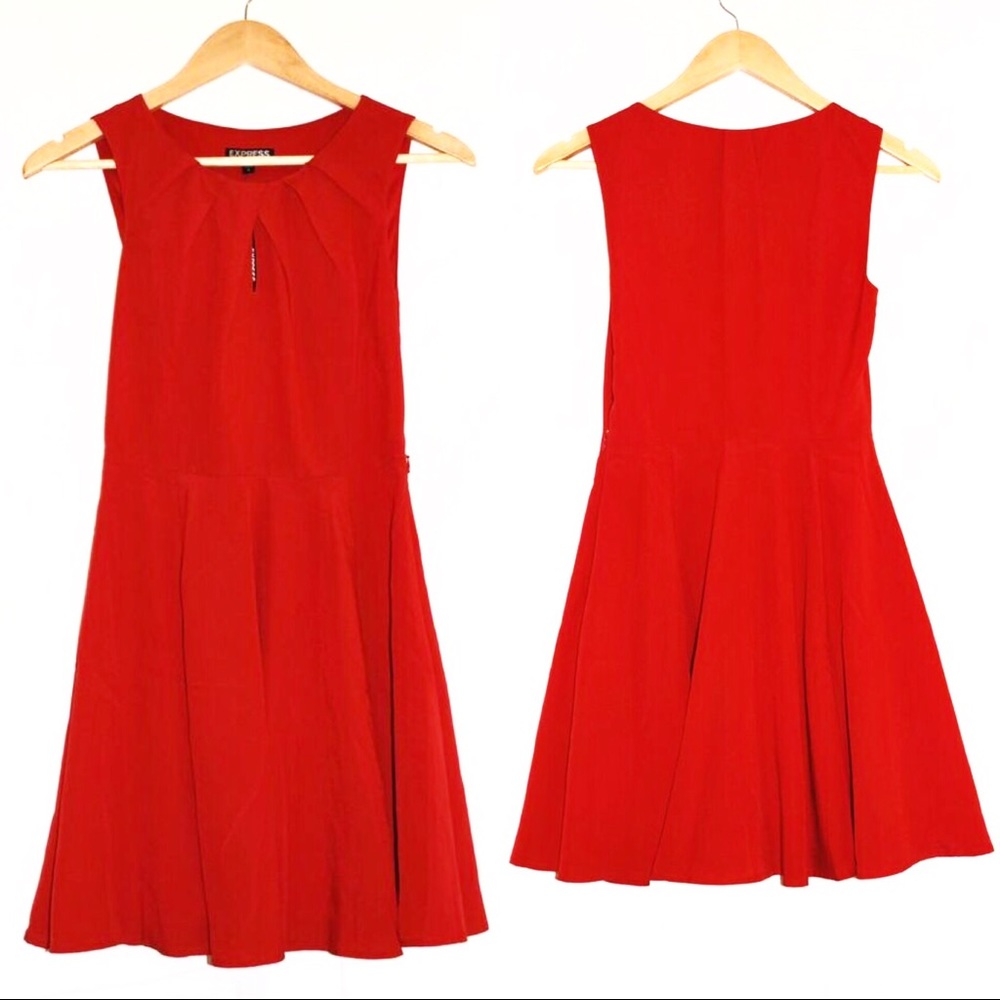 NWT Express Red Party Dress 0