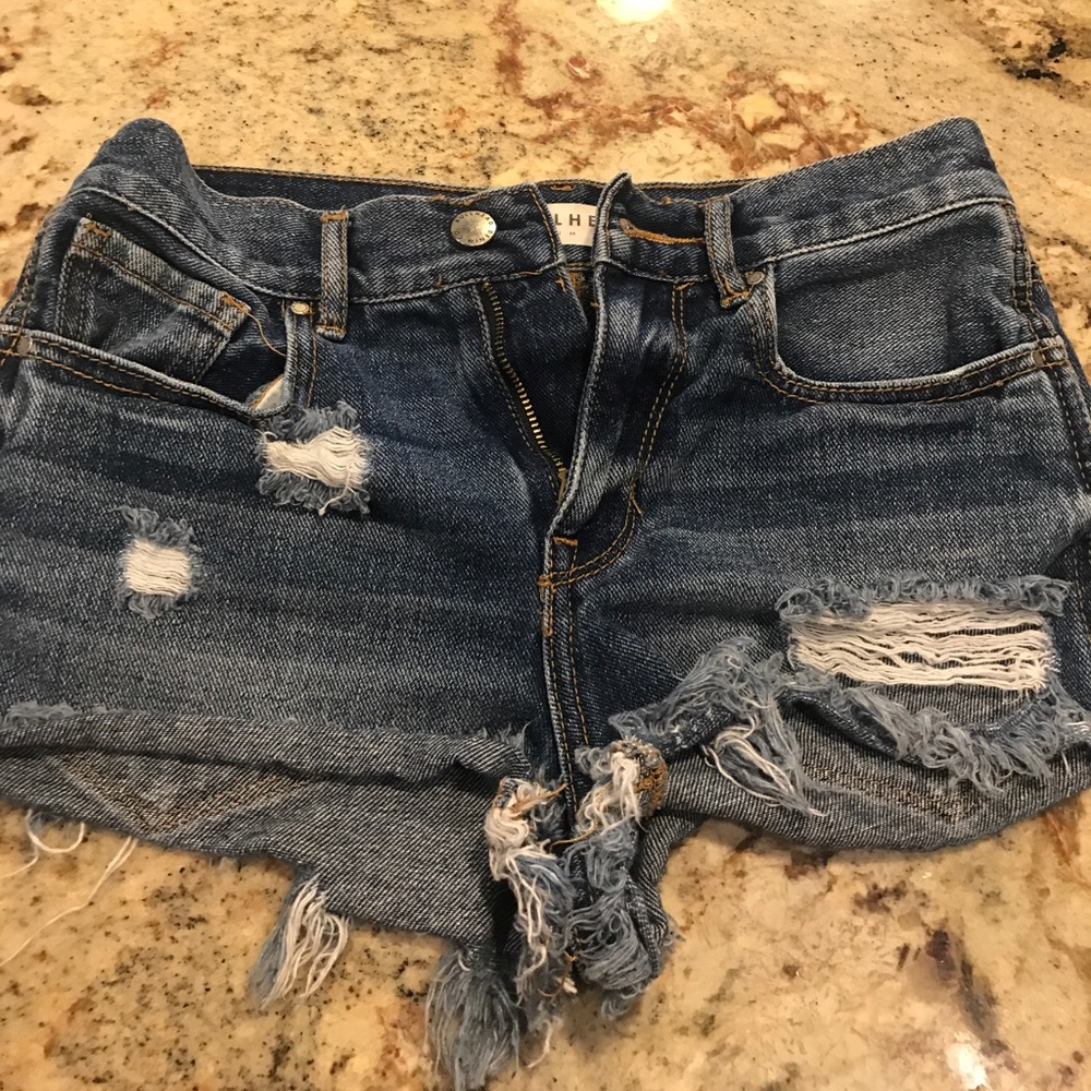 Bullhead denim jean shorts