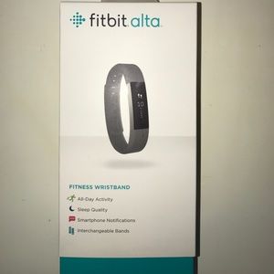 Black Fitbit Alta