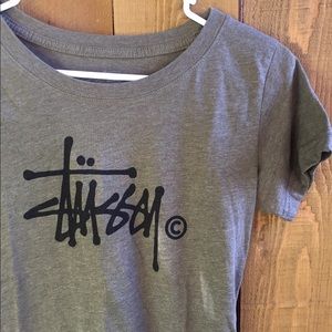 ‼️SALE‼️STUSSY grey t-shirt