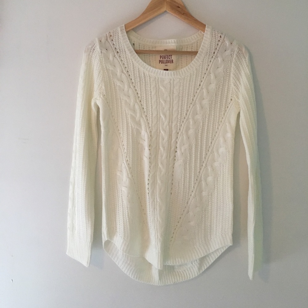 White sweater