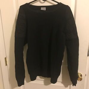 Preowned Oak NYC crewneck sweatshirt, black, small