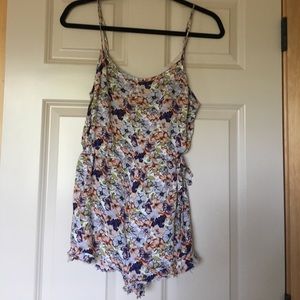 Free People floral romper