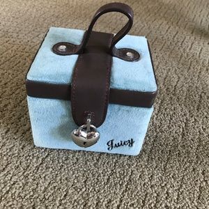 Juicy Couture mini jewelry box