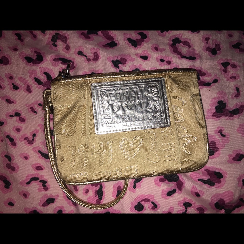 Coach "Poppy" Wristlet