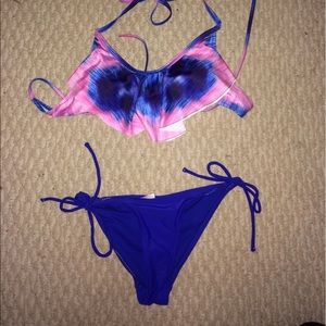 Tie-dye bikini
