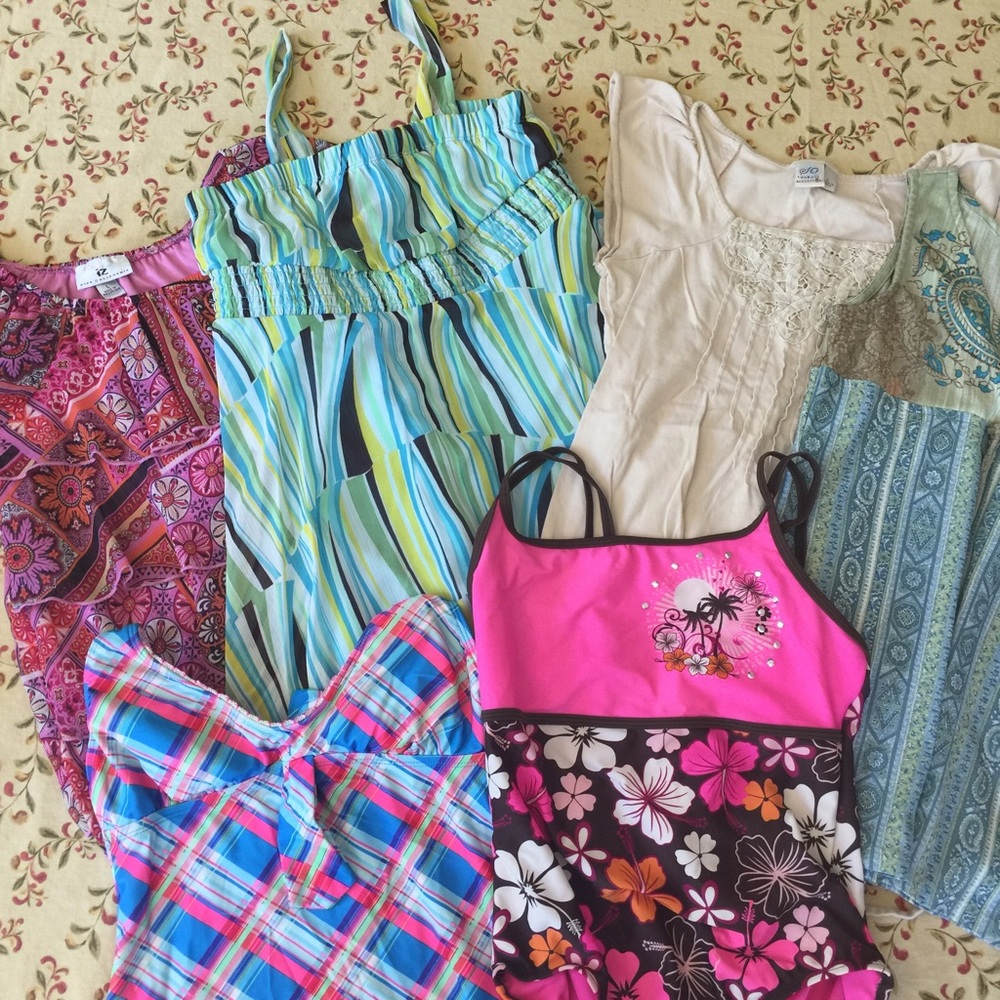 Large summer bundle girls 14/16