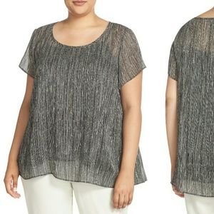 Silk Eileen Fisher Firefly Top XL