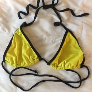 Triangle bikini top. could fit a medium or large.
