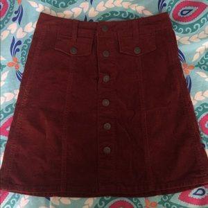 Target Button Front Skirt