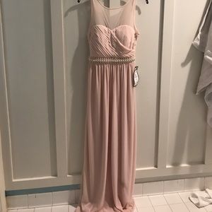 Blush pink dress size 5