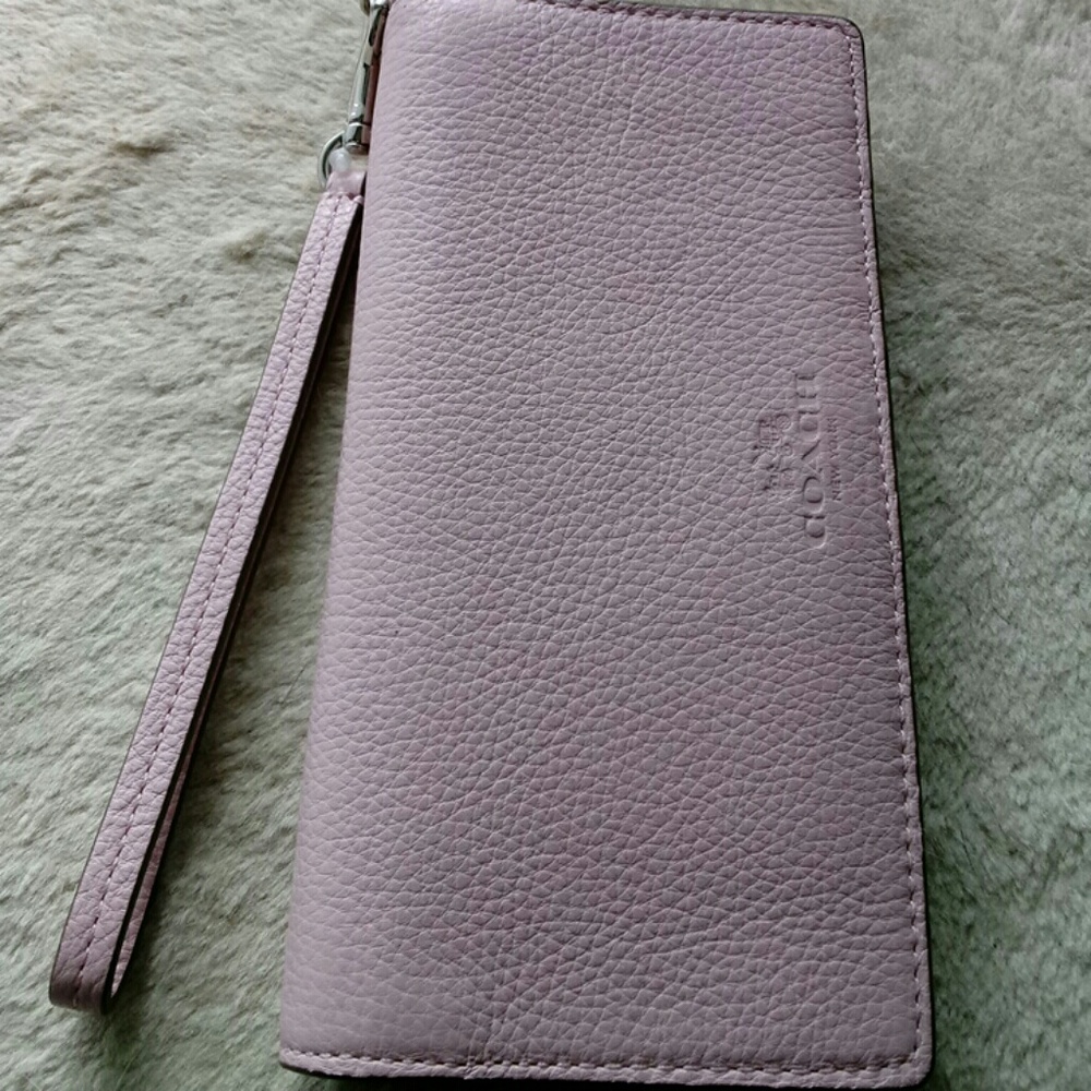 Coach pink wallet New!??