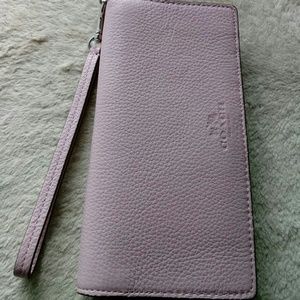 Coach pink wallet New!??