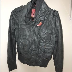 Leather jacket