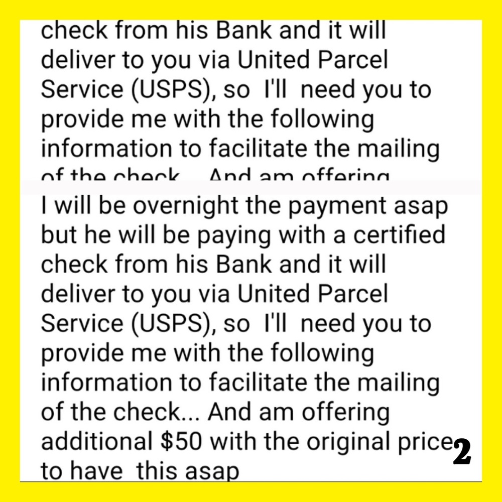 POSH SELLER'S BEWARE!!! •SCAMMER!• - Picture 7 of 8