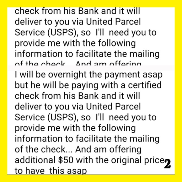 POSH SELLER'S BEWARE!!! •SCAMMER!• - Picture 7 of 8