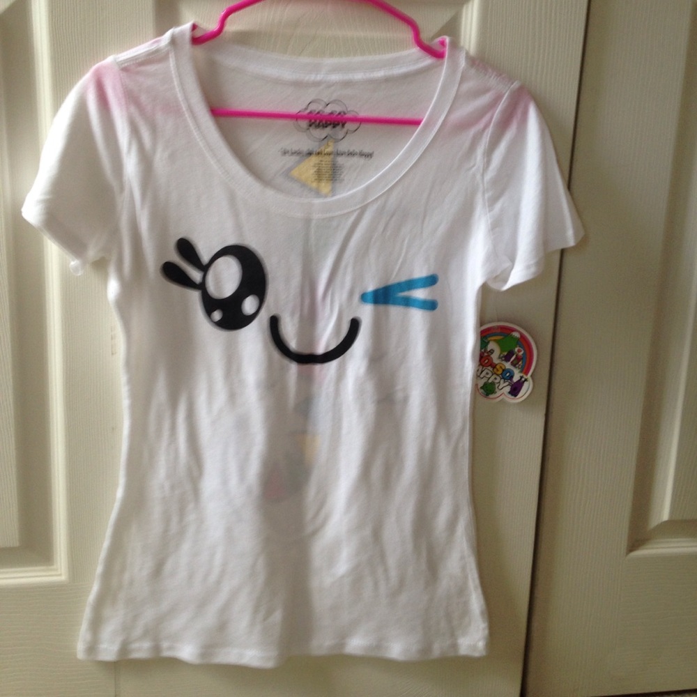 Sale 💕So so happy - white t-shirt