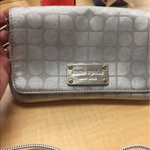 Kate Spade silver purse