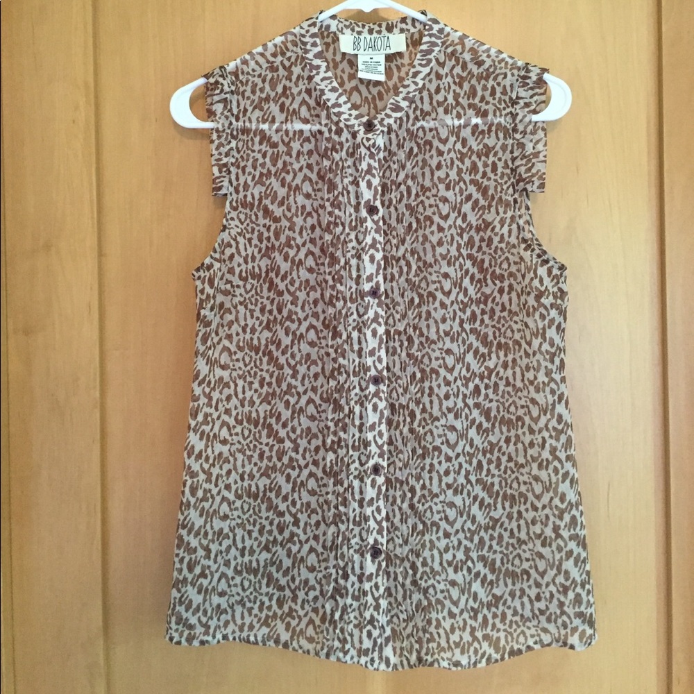 BB Dakota sheer blouse