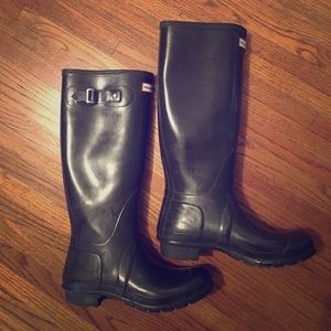Hunter rain boots