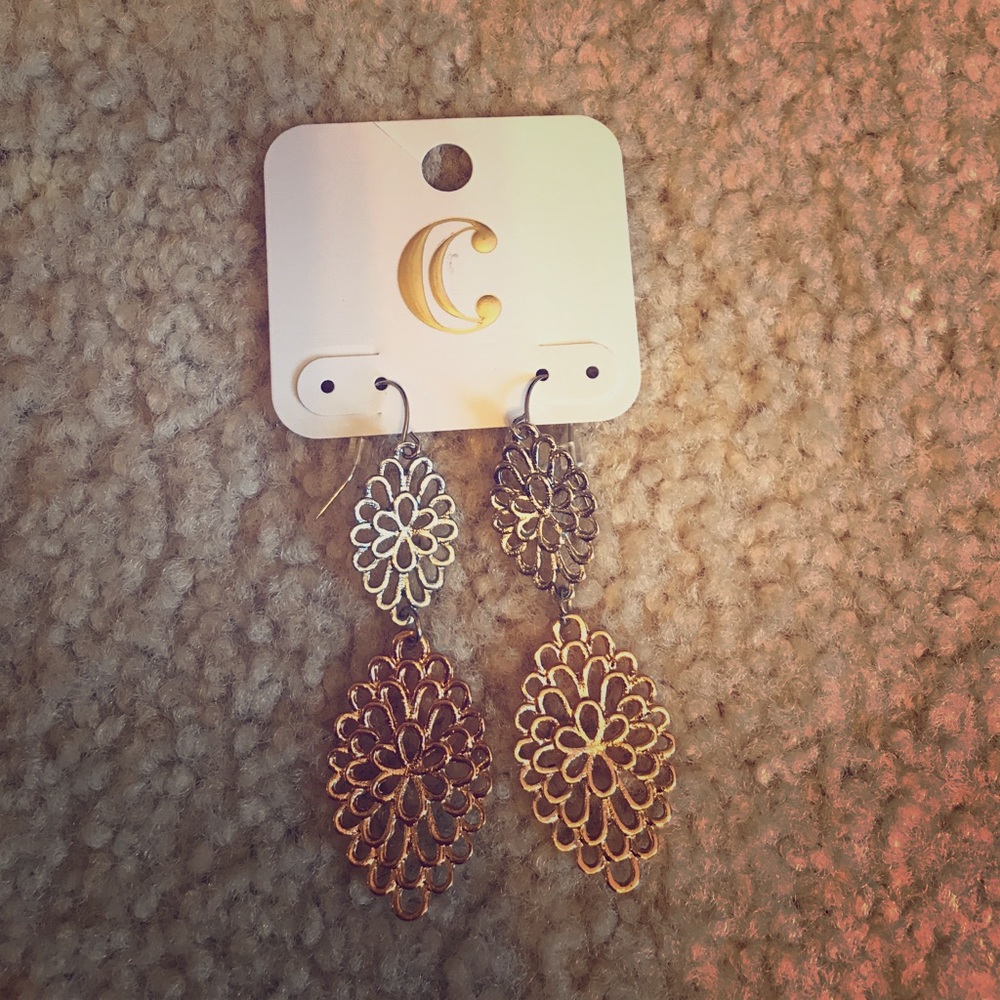 Mixed Metal Earrings