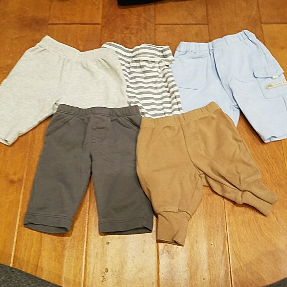 5 pair baby boy pants