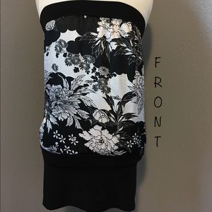 🖤Studio Y tube top• Medium• Black & White🖤