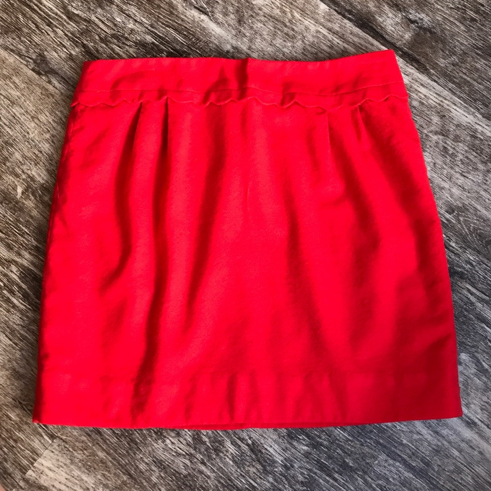 J. Crew Factory Scallop Trim Mini