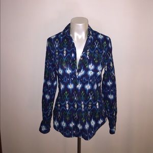 C. Wonder Ikat Button Down Top - size XS