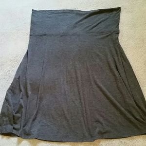 Simple grey skirt