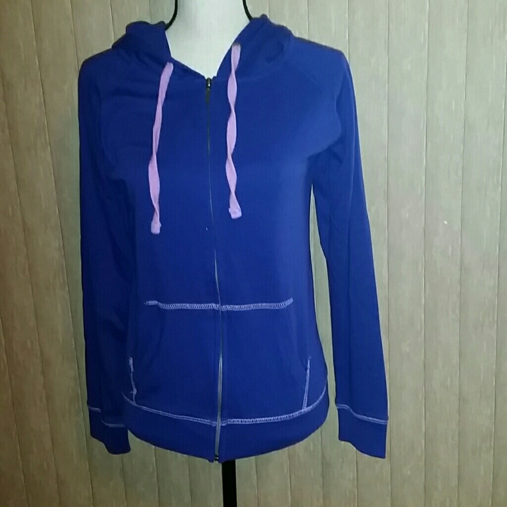 Ladies fitted full zip hoodie pullover