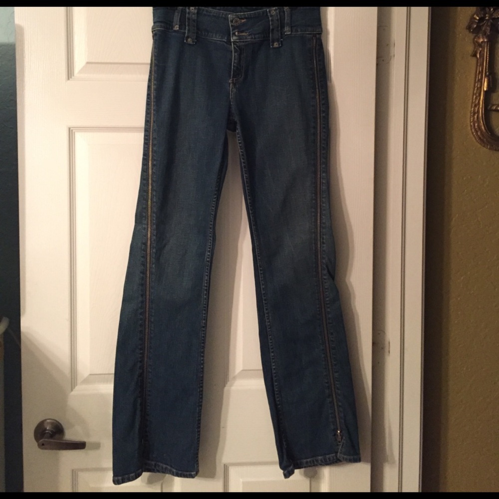 Allen B. Vintage Zipper Jeans