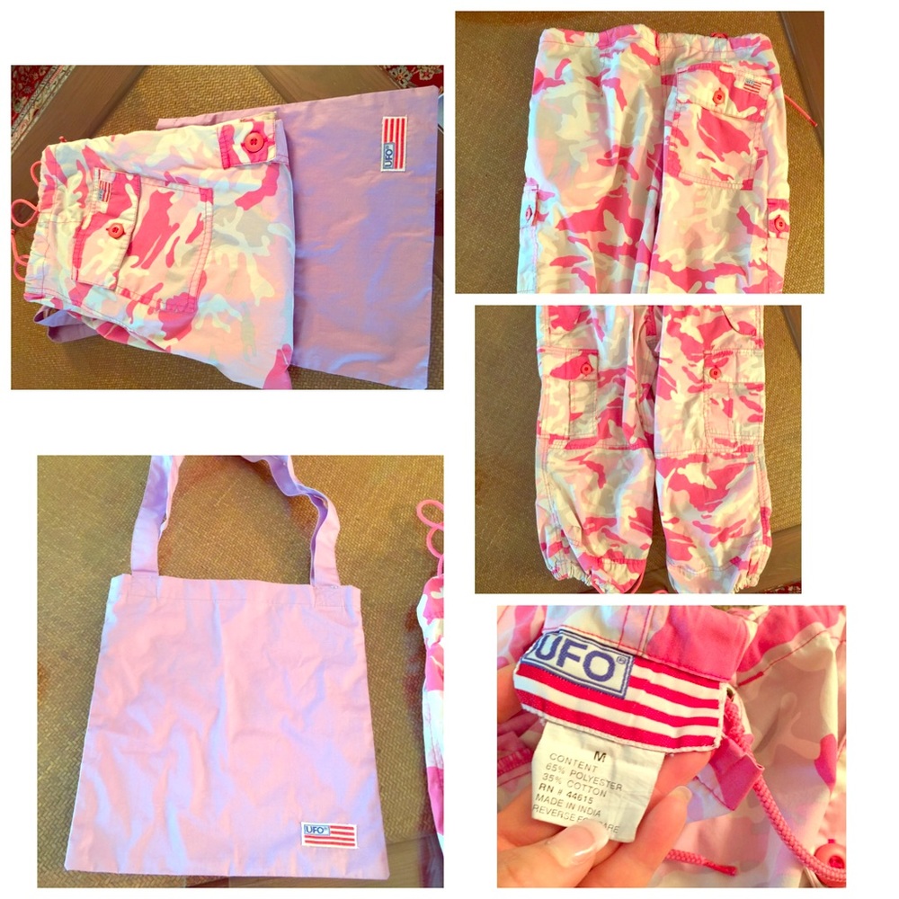 🐊pink camouflage dance pants 🐊